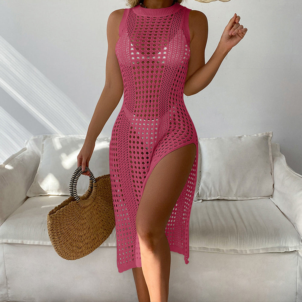Robe de plage a crochet