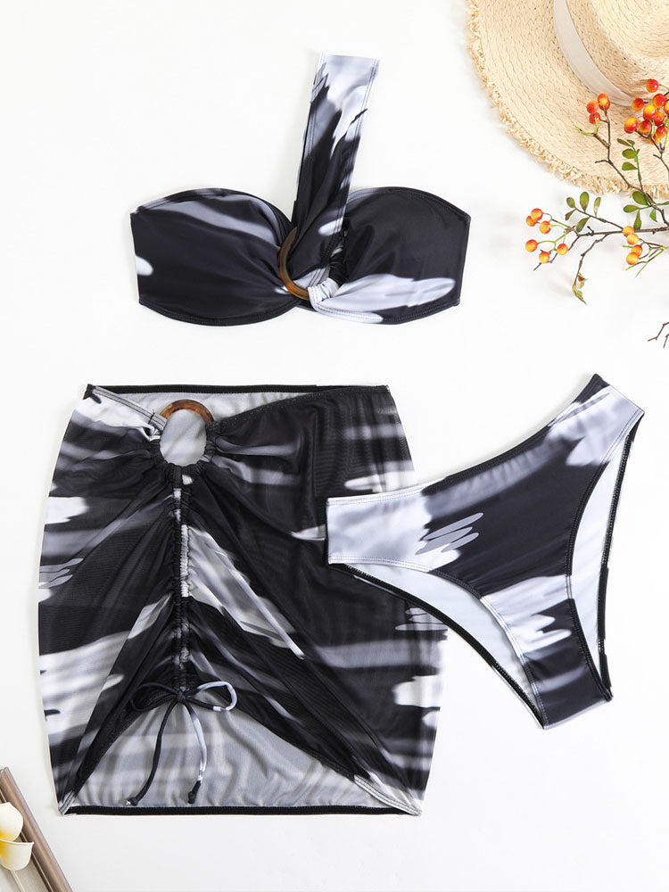 Bikini imprimé 3 pièces