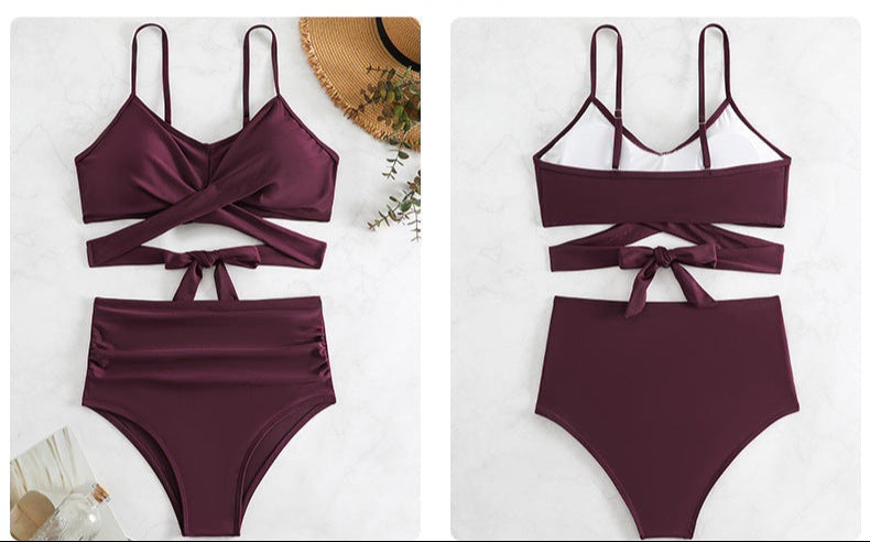 Bikini taille haute