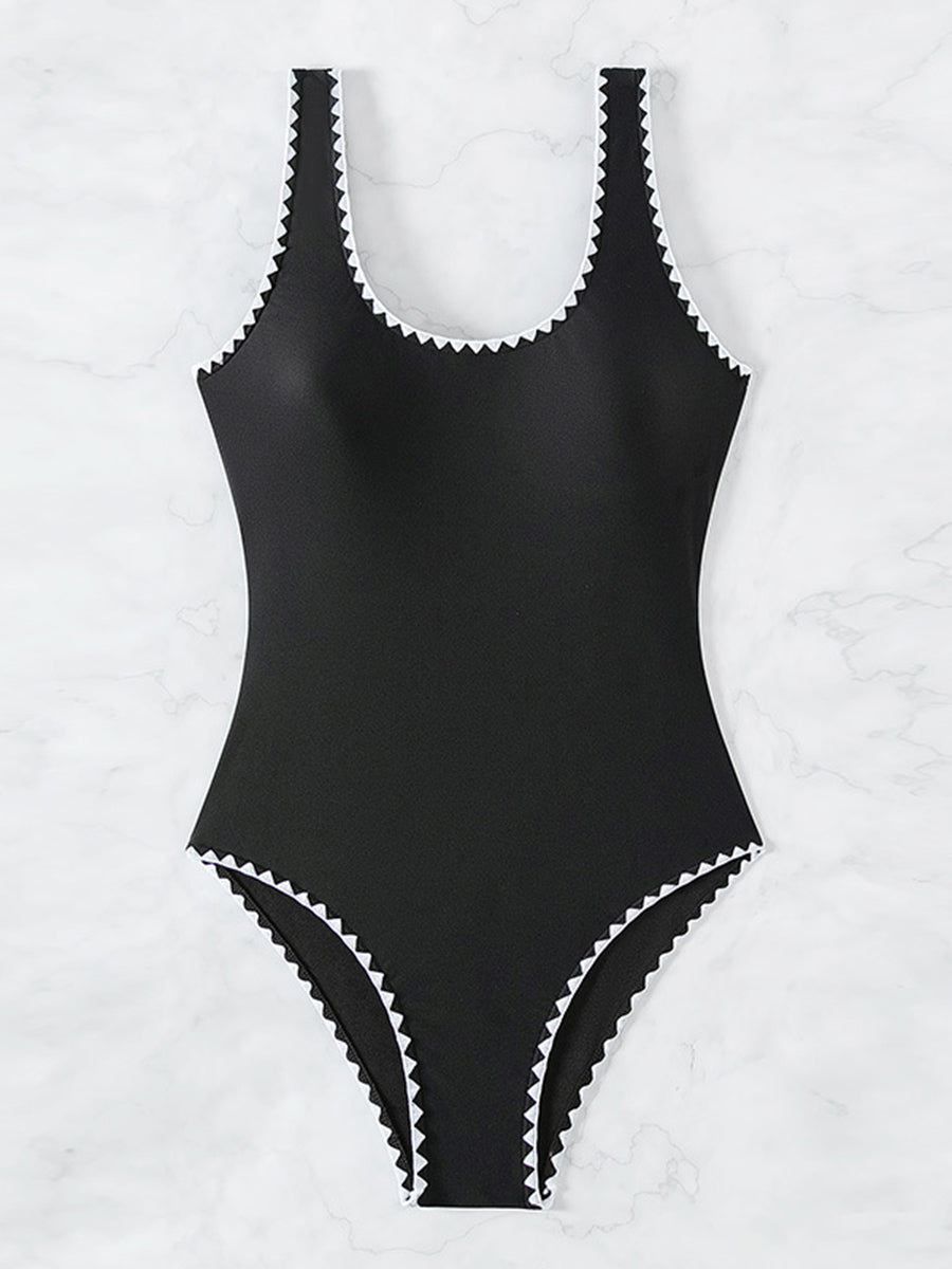 Maillot couleur unie & Sexy