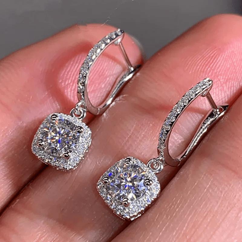 Boucles d'oreille en cristal