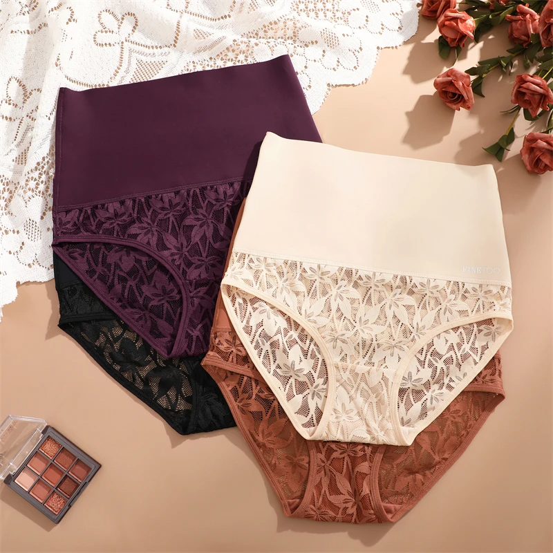 Culotte taille haute lot de 2