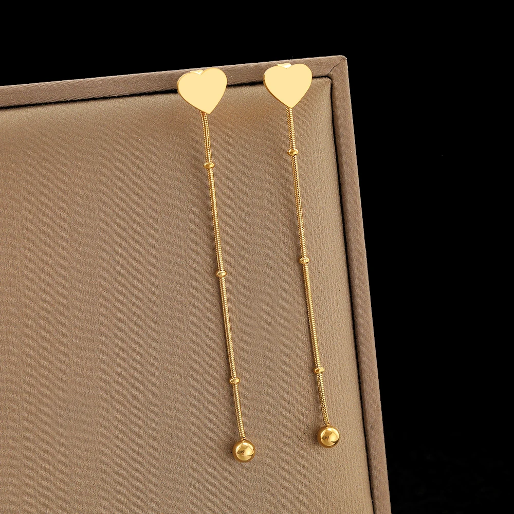 Boucles d'oreilles romantiques