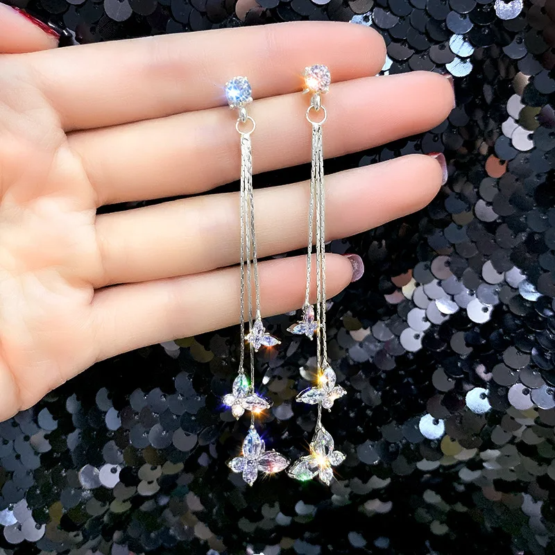 Boucles d'oreilles papillon