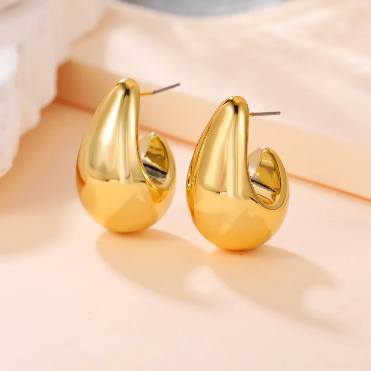 Boucles d'oreilles goutte breton