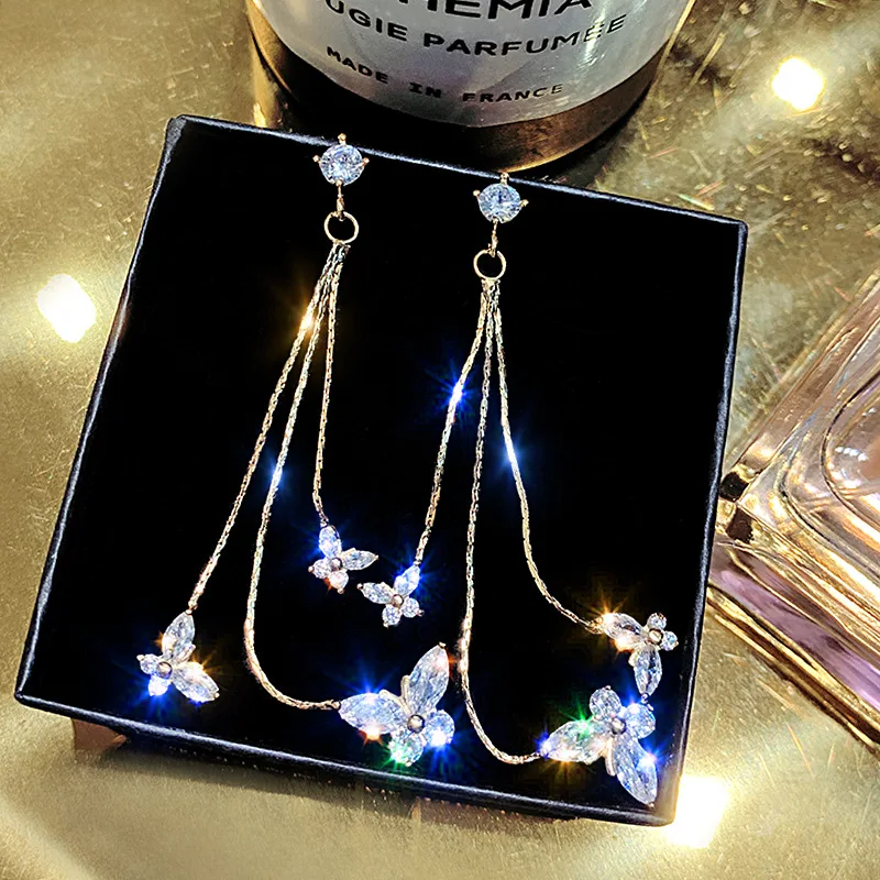 Boucles d'oreilles papillon