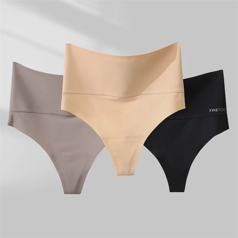 Culotte string taille haute sans couture