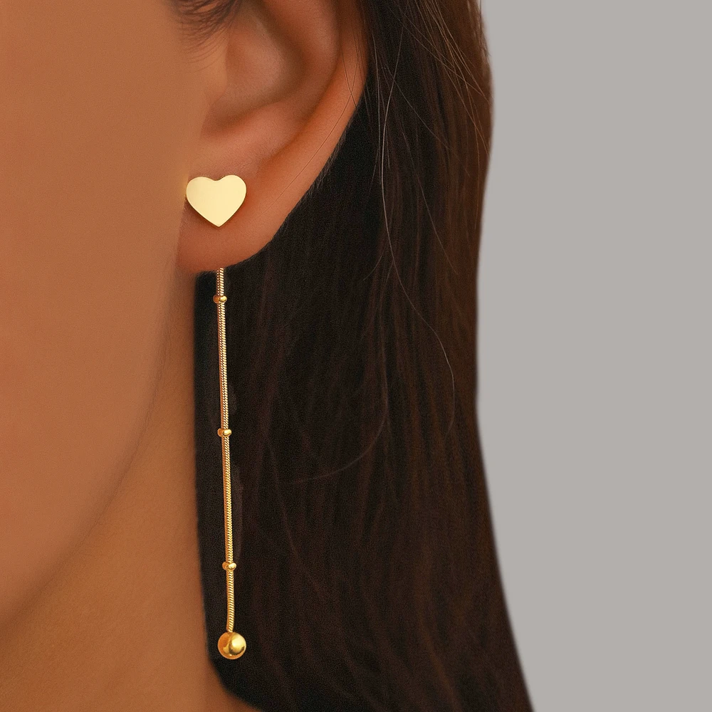 Boucles d'oreilles romantiques
