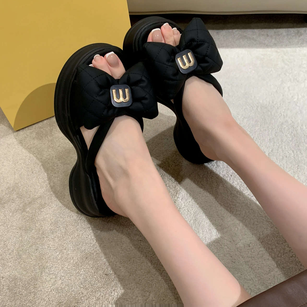 Pantoufles été femme