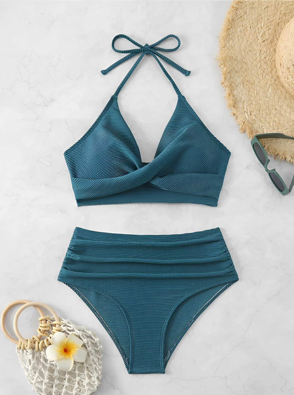 Maillot taille haute sexy