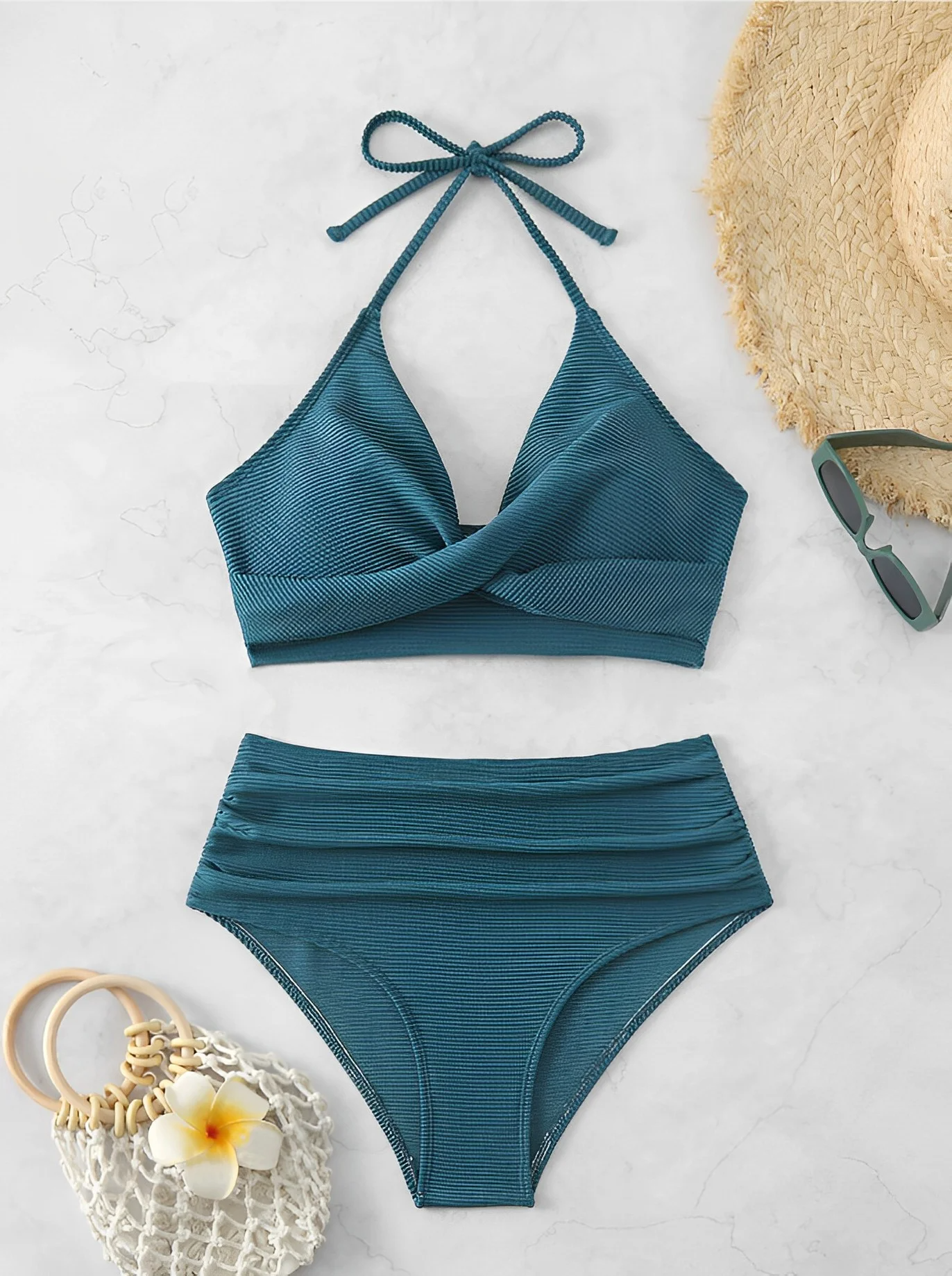 Maillot taille haute sexy