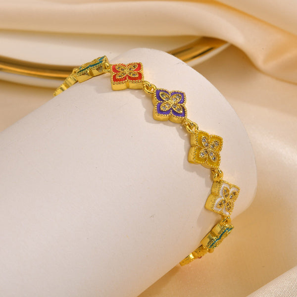 Bracelet à 4 feuille