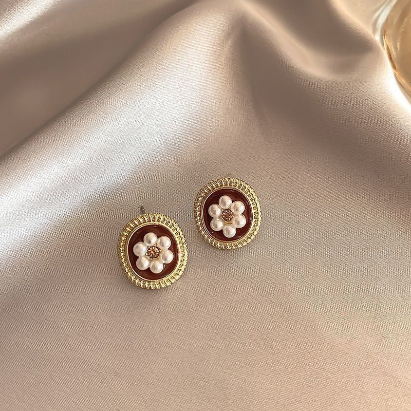 Boucles d'oreilles géométriques vintage