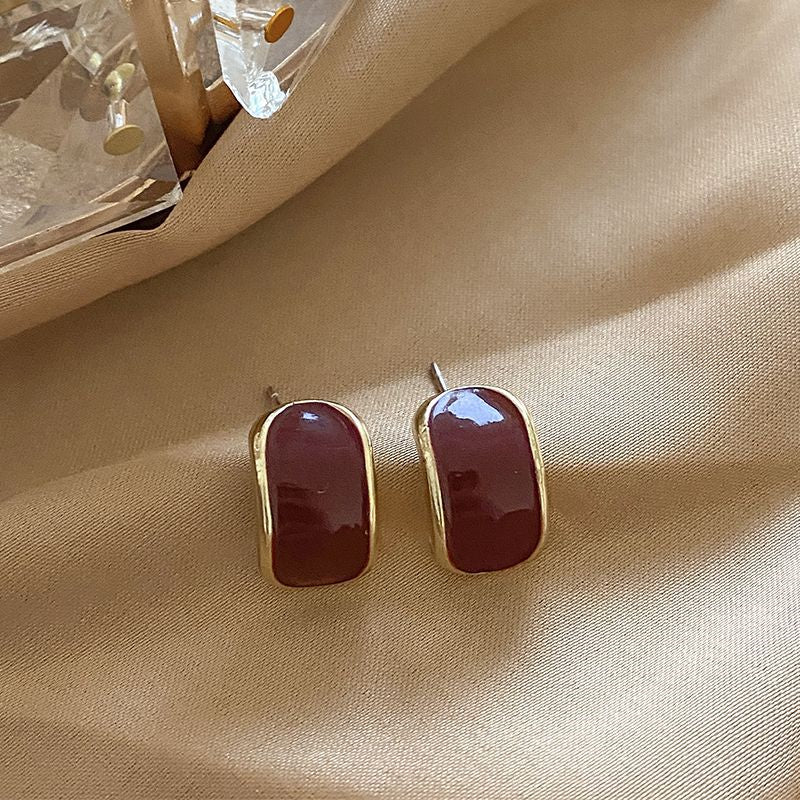 Boucles d'oreilles géométriques vintage