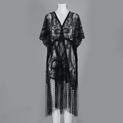 Robe de plage à chale
