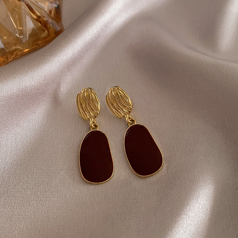 Boucles d'oreilles géométriques vintage