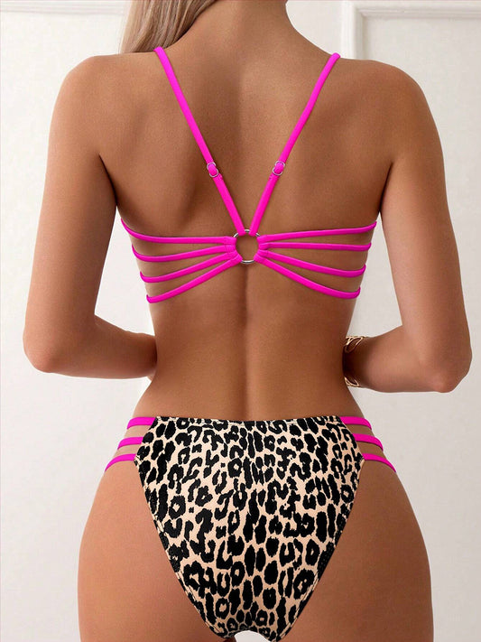Maillot de bain leopard