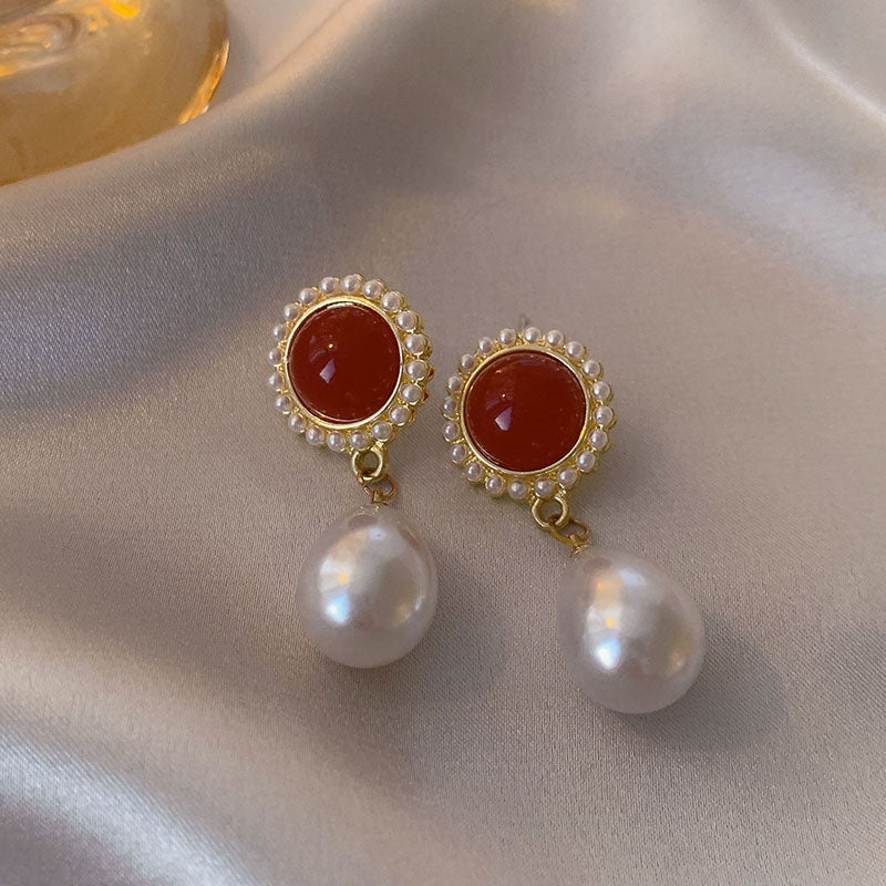 Boucles d'oreilles géométriques vintage