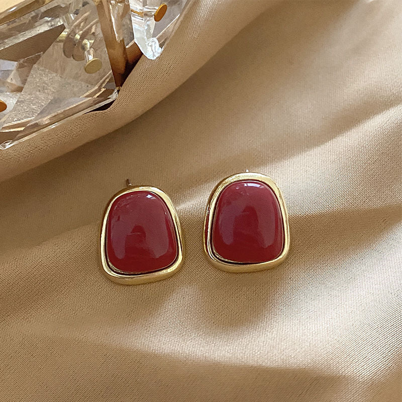 Boucles d'oreilles géométriques vintage