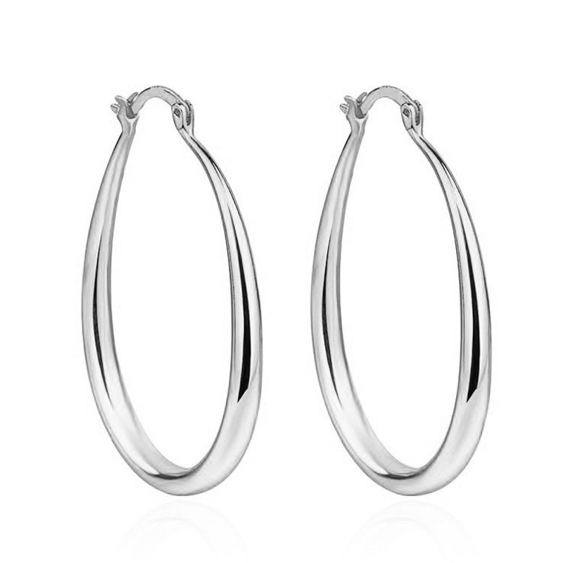 Boucles d'oreilles élégantes en forme de goutte d'eau