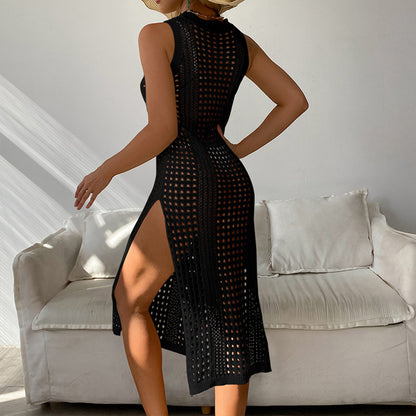 Robe de plage a crochet