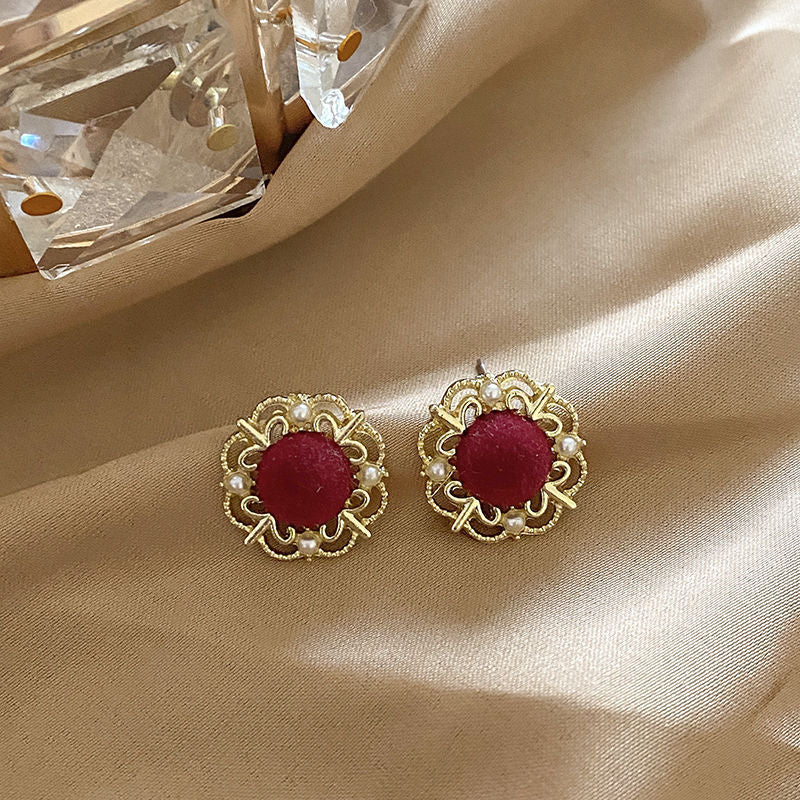 Boucles d'oreilles géométriques vintage