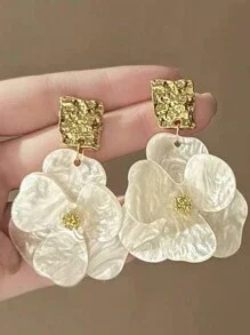 Boucles d'oreilles en acrylique