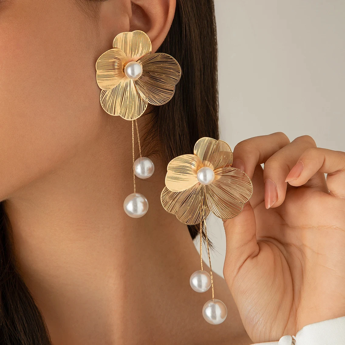 Boucles d'oreilles en acrylique