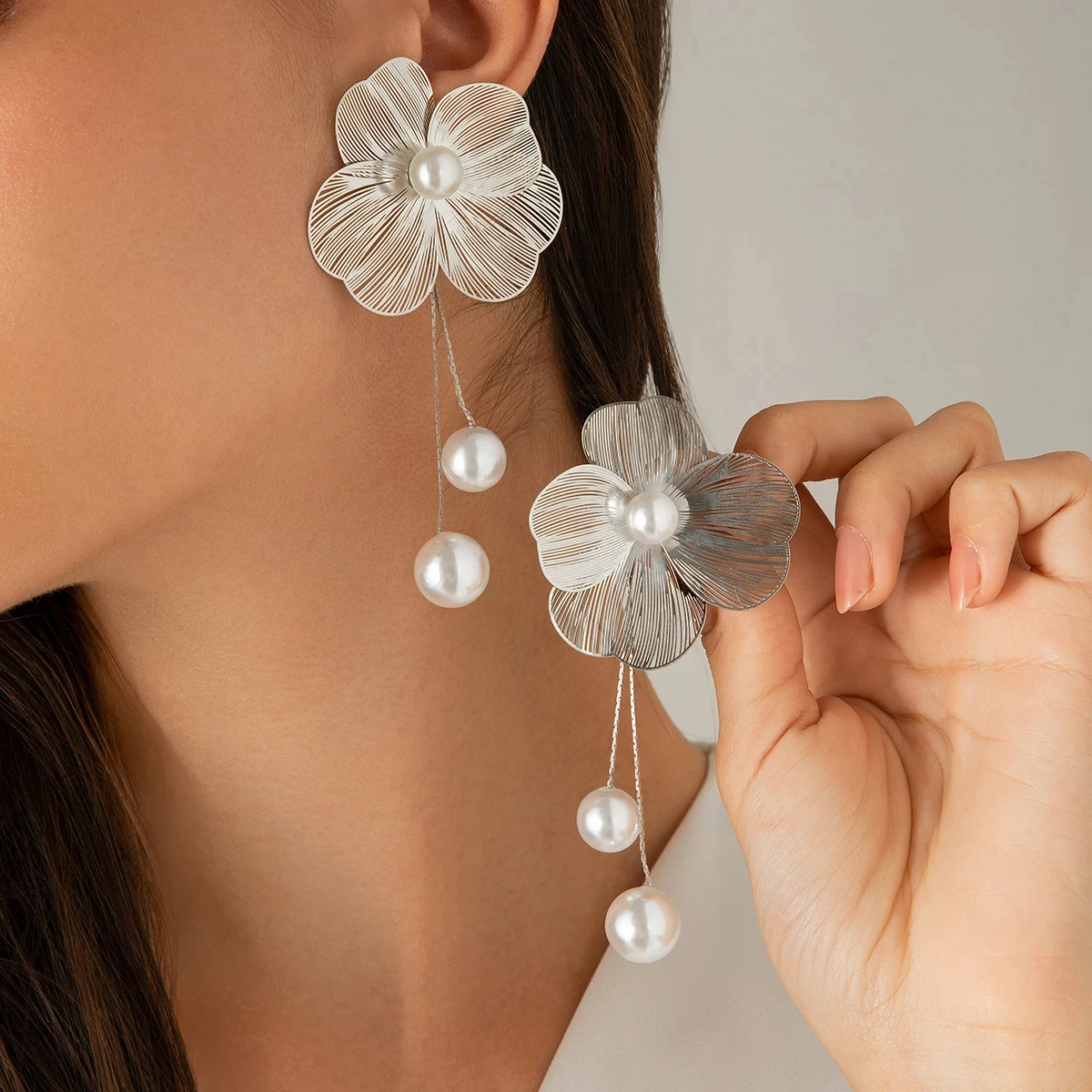 Boucles d'oreilles en acrylique