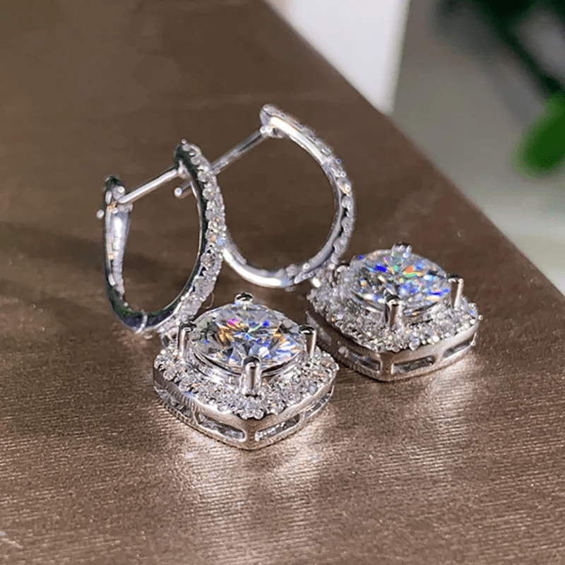 Boucles d'oreille en cristal