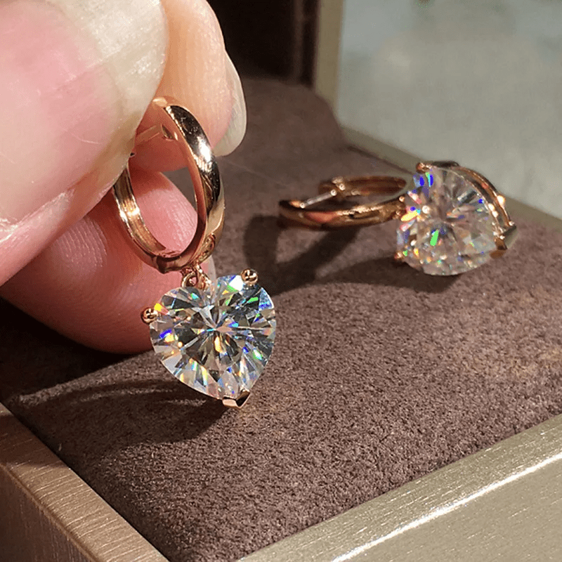 Boucles d'oreille en cristal