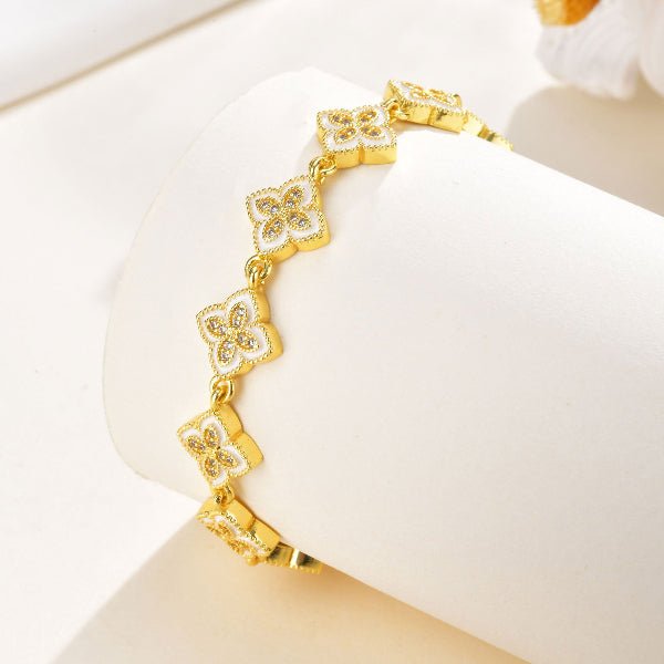 Bracelet à 4 feuille