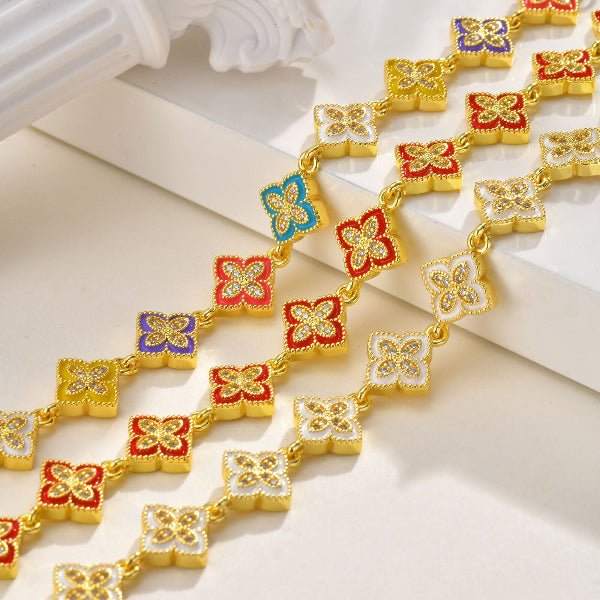 Bracelet à 4 feuille