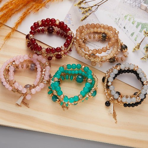 Bracelet bohème - Chic -Multicouche