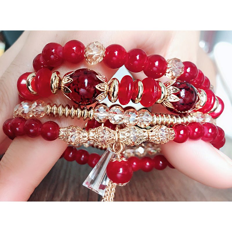 Bracelet bohème - Chic -Multicouche