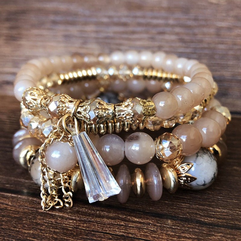 Bracelet bohème - Chic -Multicouche