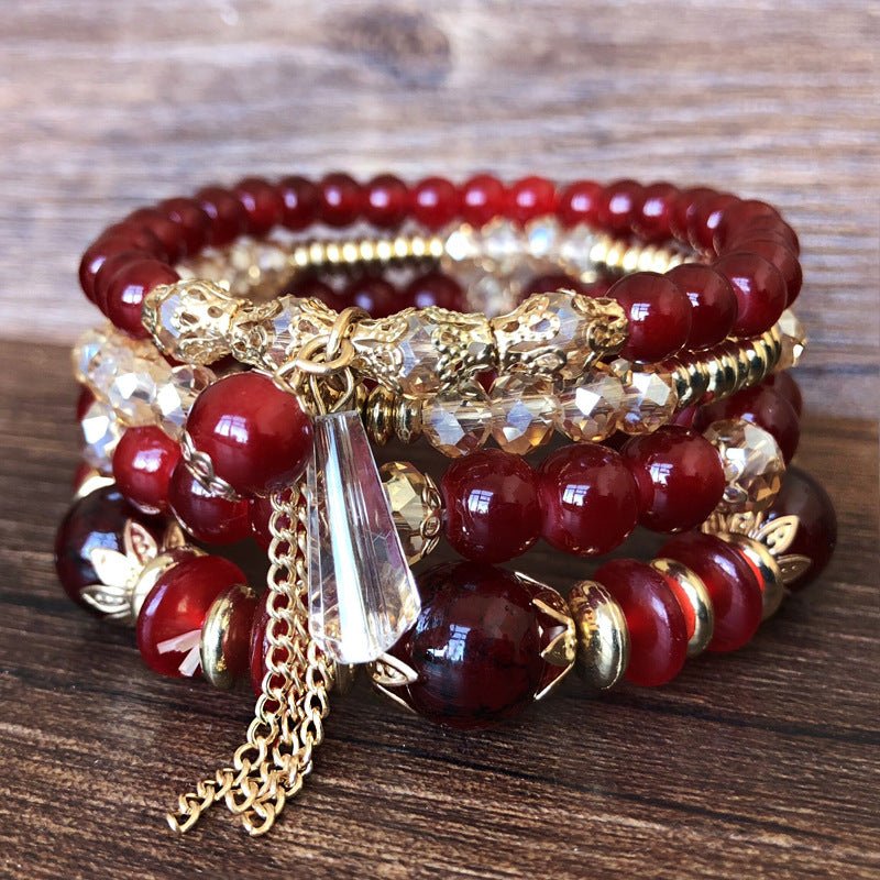 Bracelet bohème - Chic -Multicouche