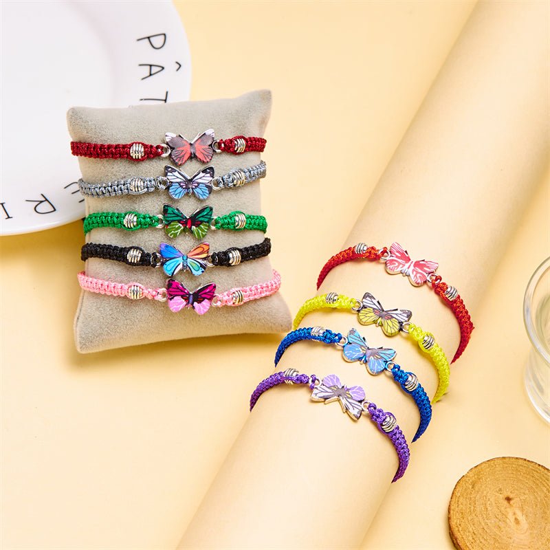 Bracelet breloque papillon