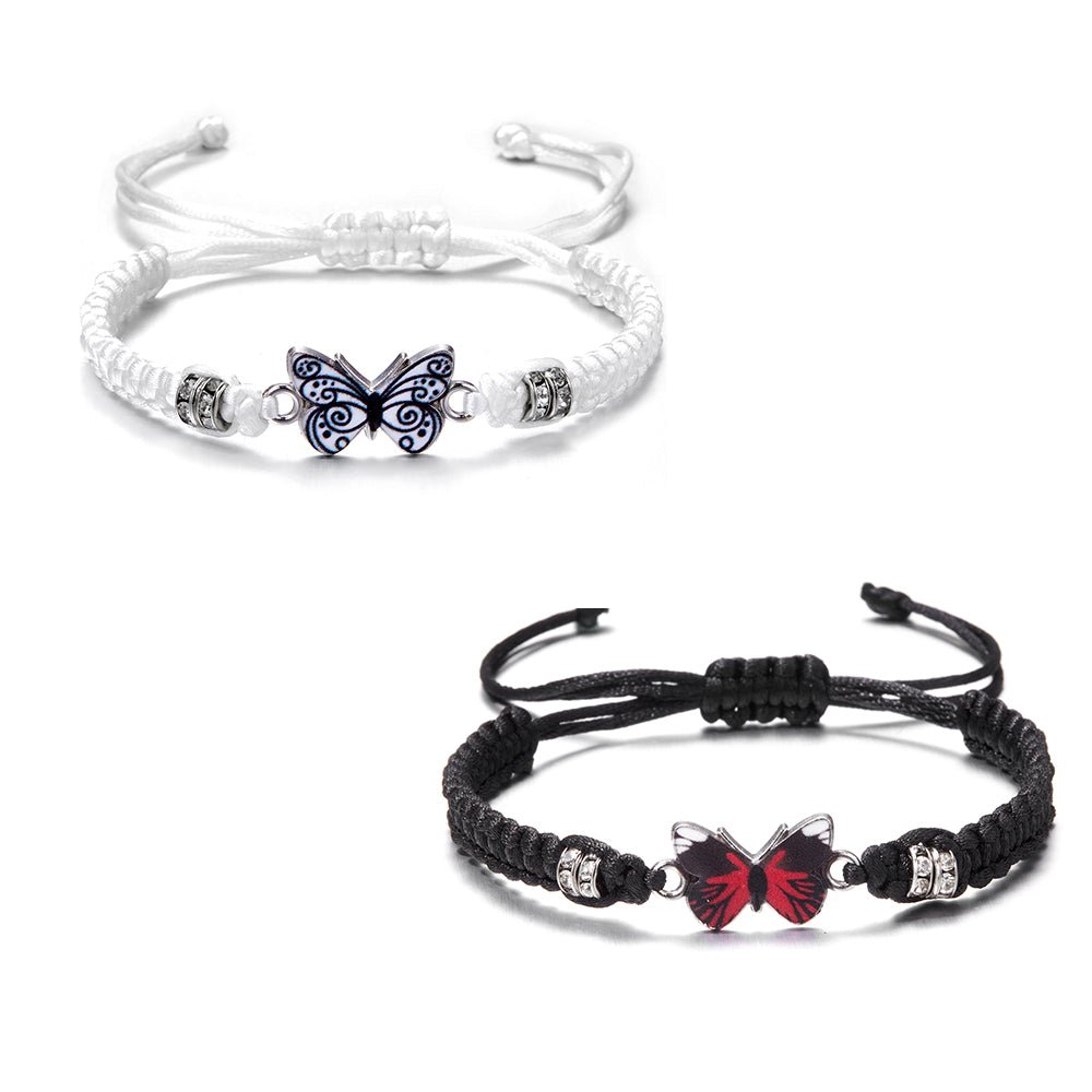 Bracelet breloque papillon