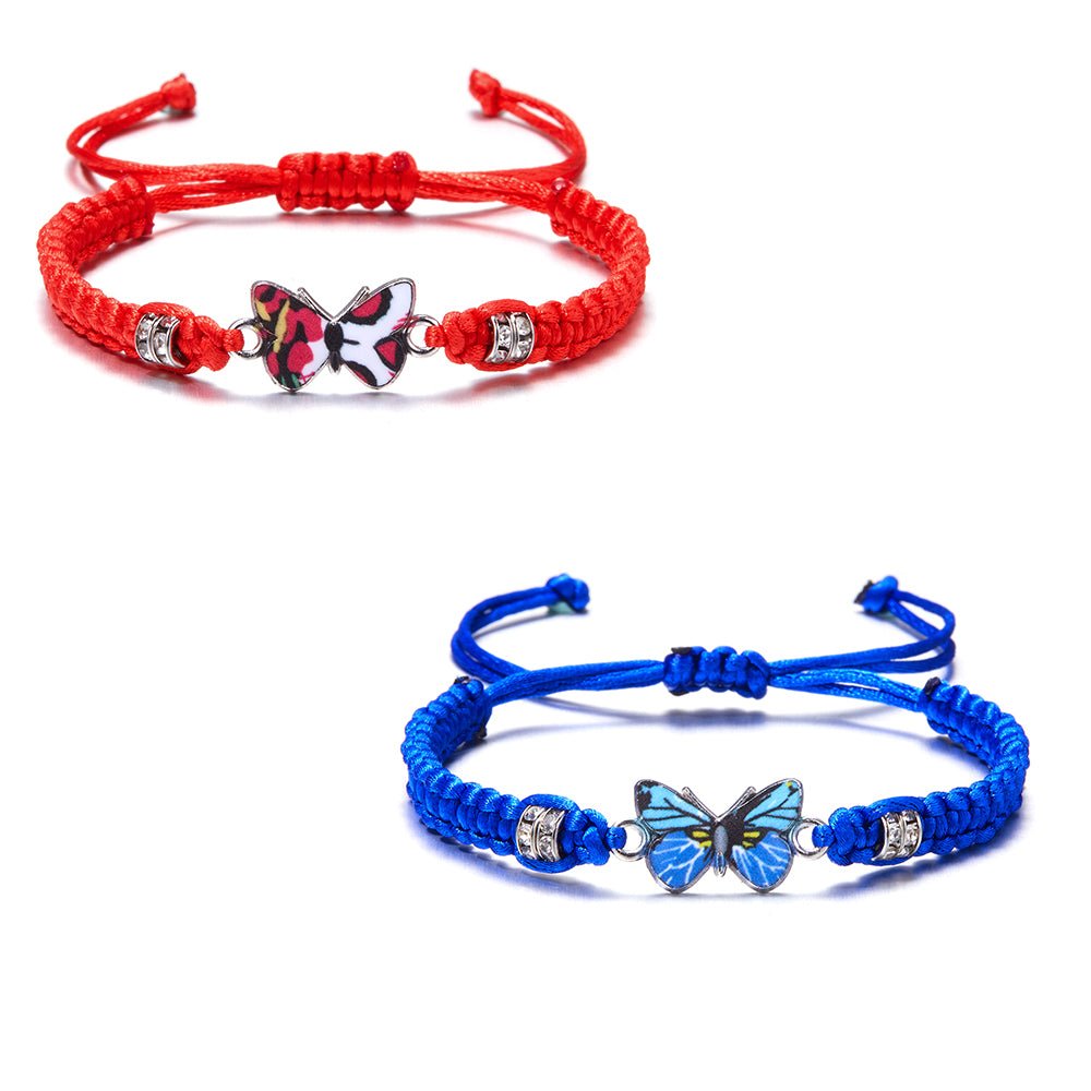 Bracelet breloque papillon