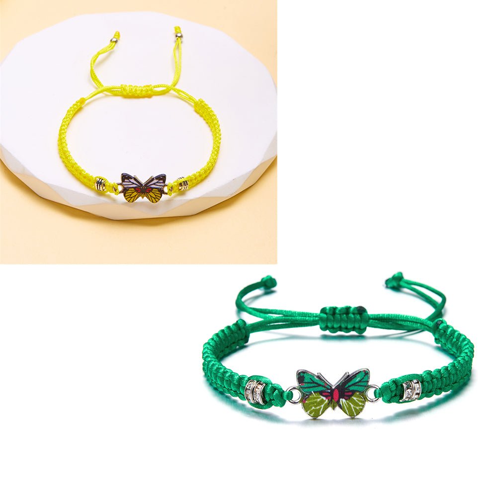 Bracelet breloque papillon