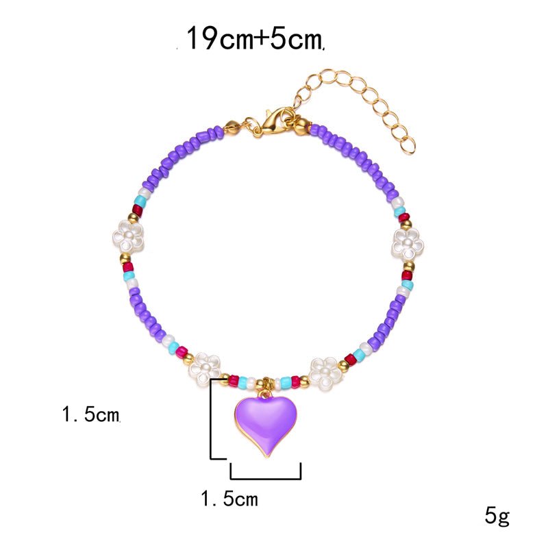 Bracelet de cheville foral