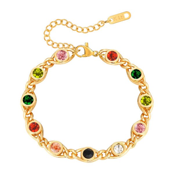 Bracelet pierre incrusté