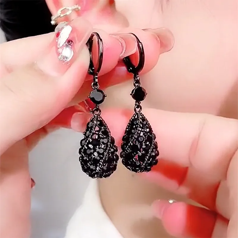 Boucles d'oreilles en cristal