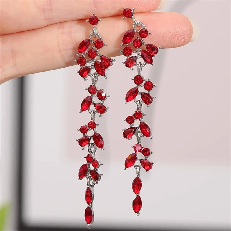 Boucles d'oreilles feuilles exquises