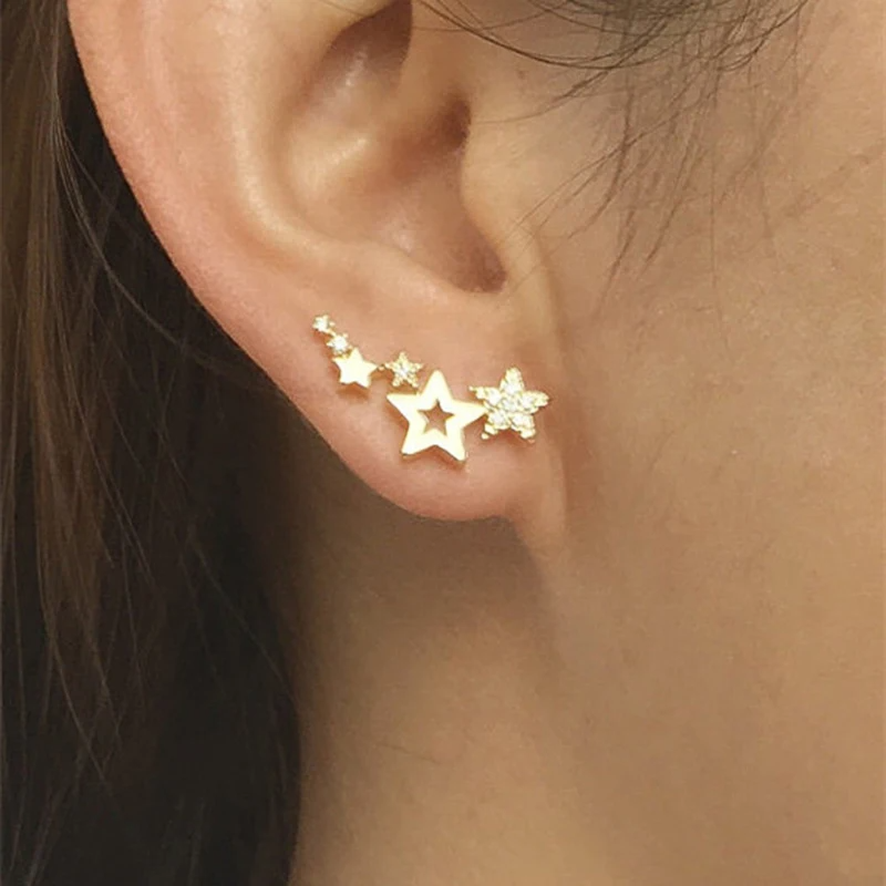 Boucles d'oreilles imitation perles