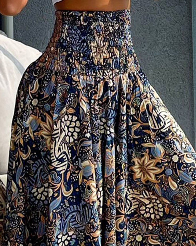 Jupe imprimée floral