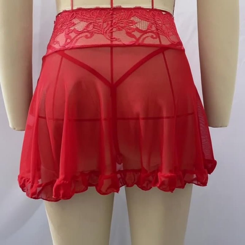 Jupe ultra mini sexy en dentelle