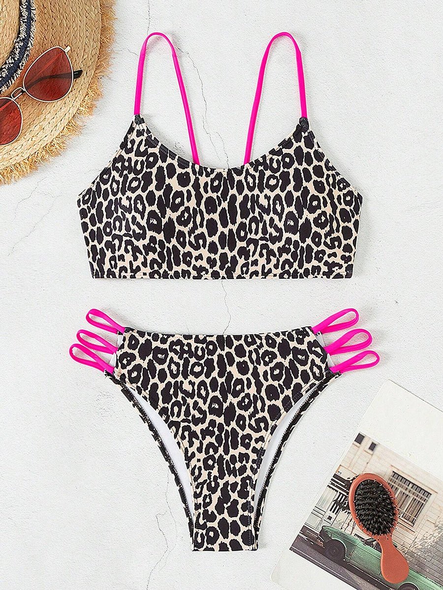 Maillot de bain leopard