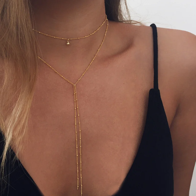 Collier en perle de document